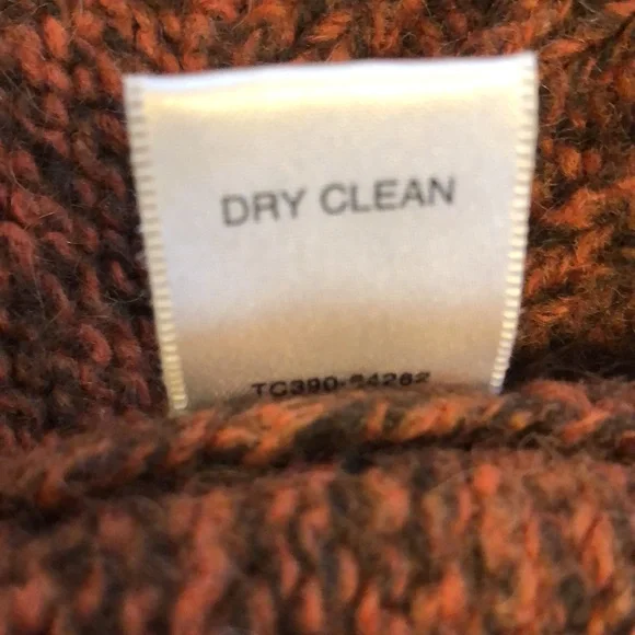 Pendleton rust colored wool blend zipper from cardigans size M - Picture 5 of 5